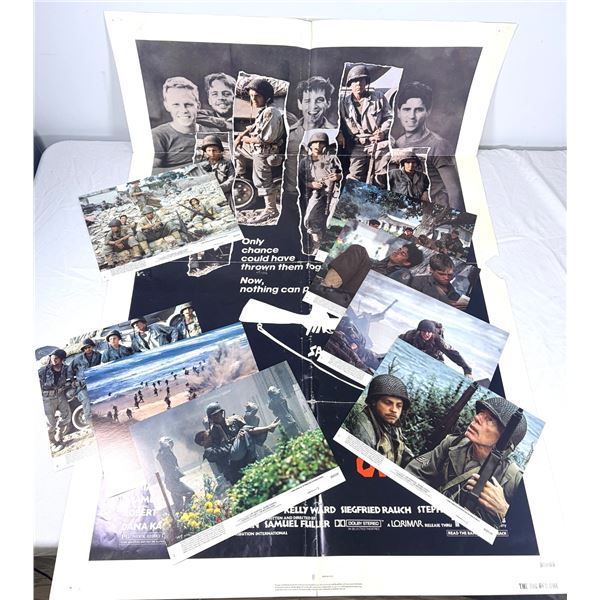The Big Red One Movie Poster & Lobby Cards LOT