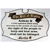 Image 1 : Marlin Bill of Rights Metal Sign