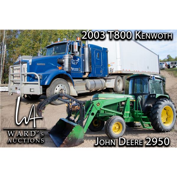 2003 T800 Kenworth & John Deere 2950 PROMO