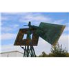 Image 2 : Free standing weather vane windmill, fence stretcher, sledge hammer, axe etc