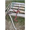Image 4 : Free standing weather vane windmill, fence stretcher, sledge hammer, axe etc