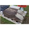 Image 1 : Four shop made wooden vehicle ramps and two blocks
