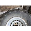 Image 5 : Four ATV tires on rims. Three are matching. See photos for makes and sizes