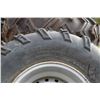 Image 6 : Four ATV tires on rims. Three are matching. See photos for makes and sizes