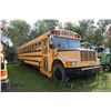 Image 1 : 1993 International School Bus. This is a running and driving unit. ODO Showing 172629. VIN 1HVBBACP8