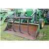 Image 2 : John Deere 2950 tractor with one 148 loader, fitted with grapple attached to bucket, run and operati