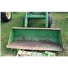 Image 3 : John Deere 4020 tractor, fitted with cab. and 158 loader with bucket. Showing 7966.7 hours. Running 