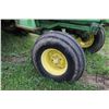 Image 6 : John Deere 4020 tractor, fitted with cab. and 158 loader with bucket. Showing 7966.7 hours. Running 