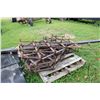 Image 1 : Four section drag harrow with 10' draw bar