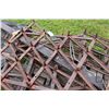 Image 4 : Four section drag harrow with 10' draw bar