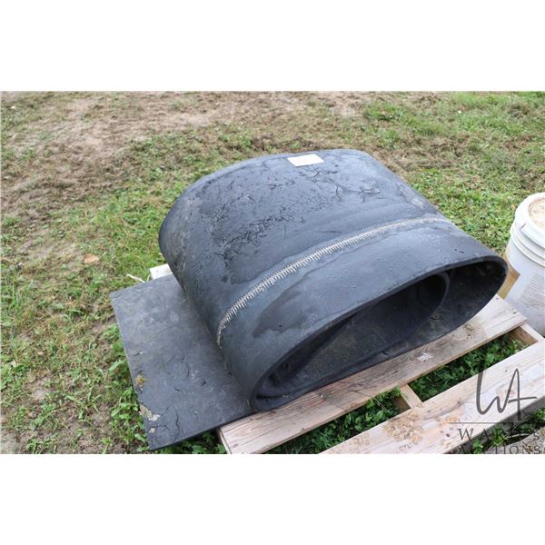 Section of conveyor/ mat 24" W and approximately 140" L