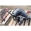 Image 5 : Mercury 9.9 hp 4 stroke outboard motor, note: mounted bracket broken, engine turns over freely. Also