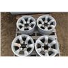 Image 2 : Set of four, 5 bolt mag rims, fitment unknown