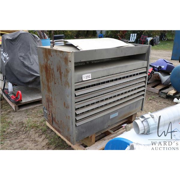 ITT Grinnell EXcello model PTO-400 natural gas forced air heater, not tested