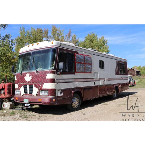 1992 Gulf Stream Spartan Class A motorhome 6 cylinder diesel pusher engine, running and operating, n