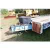Image 10 : Heavy duty trailer marked 4260 kg. trailer weight and 16509 kg. trailer capacity. Fitted with dual t
