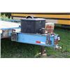 Image 2 : Heavy duty trailer marked 4260 kg. trailer weight and 16509 kg. trailer capacity. Fitted with dual t