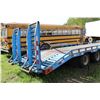 Image 4 : Heavy duty trailer marked 4260 kg. trailer weight and 16509 kg. trailer capacity. Fitted with dual t