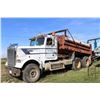 Image 1 : 1986 Freightliner conventional 15 speed dump truck with Caterpillar engine.  Working and operating u