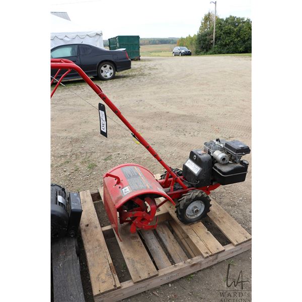 Troy-Bilt Tuffy rear tine gas powered 3.75 hp rototiller, not tested