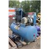 Image 1 : 230/460 three phase twin cylinder air compressor, includes extra motor, not tested