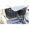 Image 3 : Snowmobile track, skis, windshields etc. possibly for lot 200