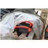 Image 4 : Snowmobile track, skis, windshields etc. possibly for lot 200