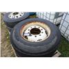 Image 2 : Pair of 22.5" rims, note: tires worn