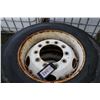 Image 7 : Pair of 22.5" rims, note: tires worn