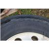 Image 4 : Pair of Alcoa alloy 22.5" rims, note: tires worn