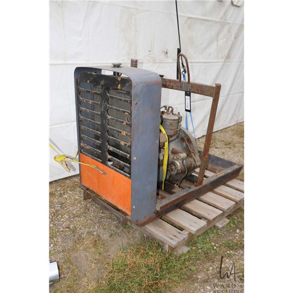 Continental motor on stand, not tested