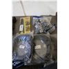 Image 1 : Selection of wire loom, Odel style clamps etc.
