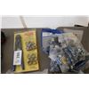 Image 3 : Selection of wire loom, Odel style clamps etc.