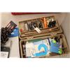 Image 2 : Selection of boating and fishing items including two tackle boxes, one with fishing items, boat ladd