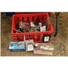 Image 1 : Selection of miscellaneous truck items including boots, gauge, exhaust tip etc.