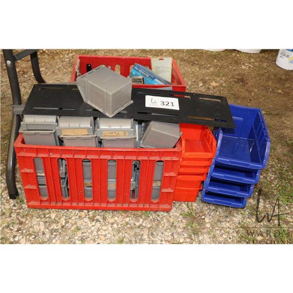 Selection of sorting bins