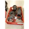 Image 1 : Selection of assorted sized hub sockets