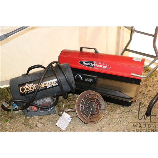 Two heaters including Mr. Heater and ReddyHeater