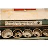 Image 2 : 3/4" drive nine piece socket set and flex bar