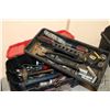 Image 2 : Assorted tools including fencing pliers, socket set, hammers, multi driver etc.