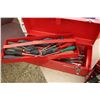Image 2 : Two portable tool boxes containing screwdrivers, hack saw, wrenches etc.