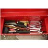 Image 3 : Two portable tool boxes containing screwdrivers, hack saw, wrenches etc.
