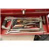 Image 5 : Two portable tool boxes containing screwdrivers, hack saw, wrenches etc.