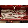 Image 6 : Two portable tool boxes containing screwdrivers, hack saw, wrenches etc.