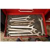 Image 8 : Tool box and contents including abrasive discs, taps, Allen wrenches, files, die grinders, pullers, 