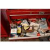 Image 10 : Tool box and contents including sockets, pliers, electrical tester, punches, torques drivers, wrench