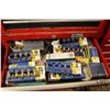 Image 9 : Tool box and contents including sockets, pliers, electrical tester, punches, torques drivers, wrench