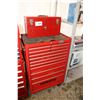 Image 1 : Too box and contents including pry bars, nut drivers, hydraulic fittings, miniature screw drivers, c