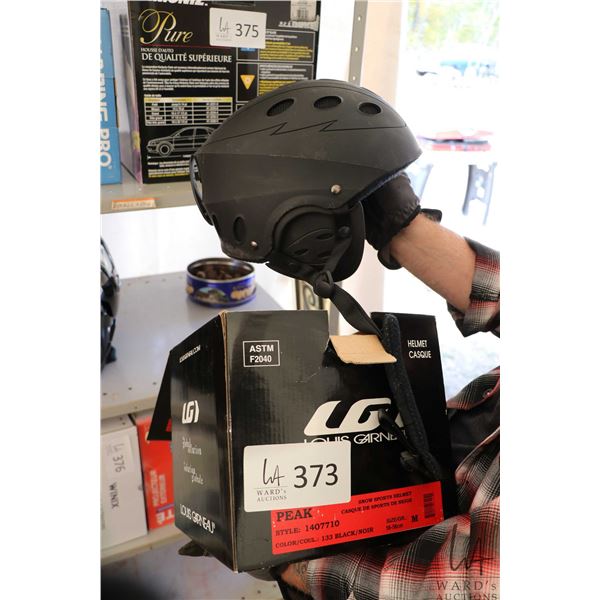 Louis Garner snow sport helmet, size medium