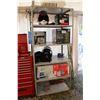 Image 1 : Five tier metal shelf unit, contents not included